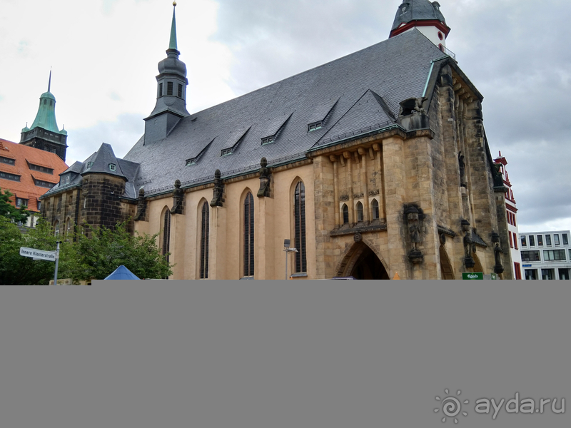 Саксония, Германия. Город Хэмниц, он же -«Саксонский Каменец», он же Карл-Маркс-Штадт.