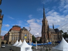 Саксония, Германия. Город Хэмниц, он же -«Саксонский Каменец», он же Карл-Маркс-Штадт.