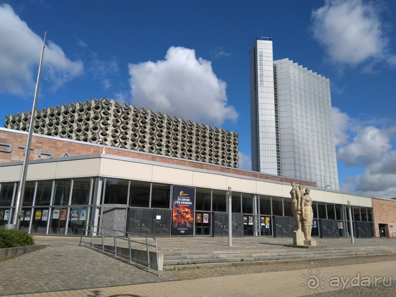 Саксония, Германия. Город Хэмниц, он же -«Саксонский Каменец», он же Карл-Маркс-Штадт.