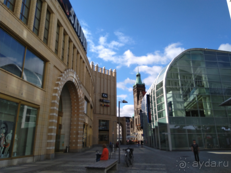 Саксония, Германия. Город Хэмниц, он же -«Саксонский Каменец», он же Карл-Маркс-Штадт.