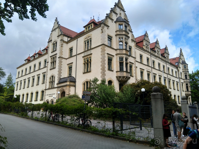 Саксония, Германия. Город Хэмниц, он же -«Саксонский Каменец», он же Карл-Маркс-Штадт.