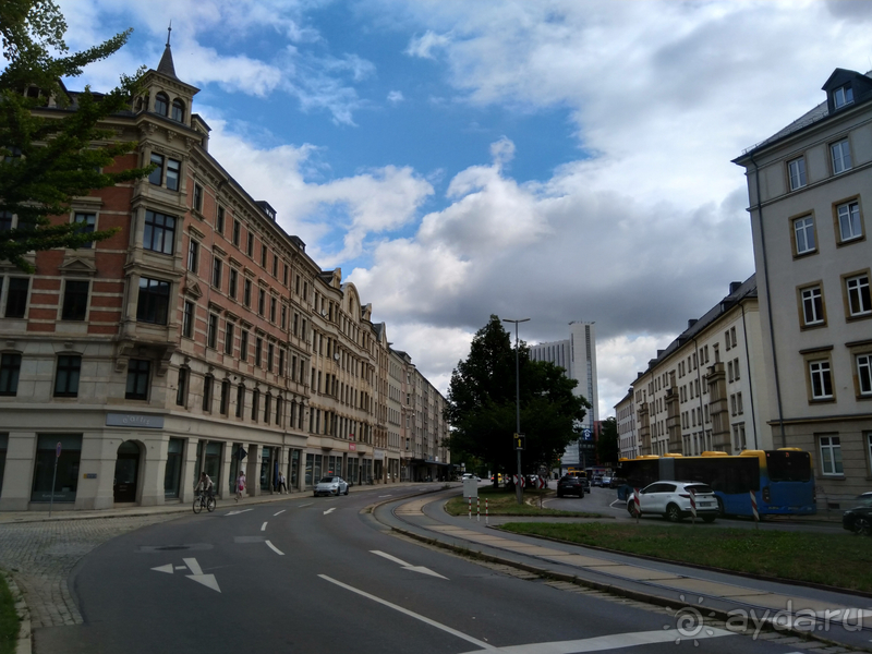 Саксония, Германия. Город Хэмниц, он же -«Саксонский Каменец», он же Карл-Маркс-Штадт.