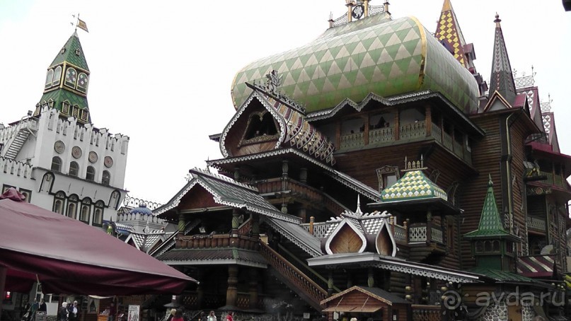 Москва - всё в этом слове! Измайлово, парк и Кремль.