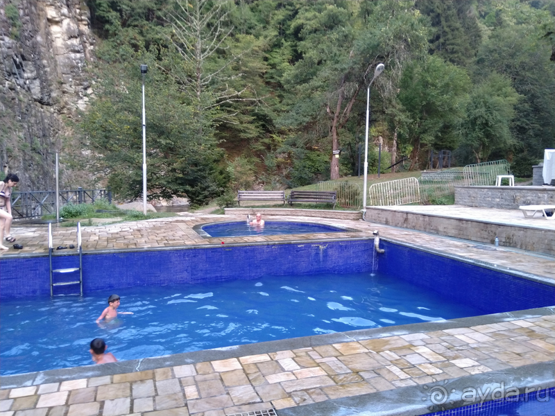 Грузия. Попала в Грузию в карантин и я попала… г.Боржоми, серные бассейны в парке.