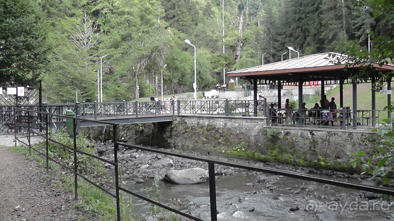 Грузия. Попала в Грузию в карантин и я попала… г.Боржоми, серные бассейны в парке.