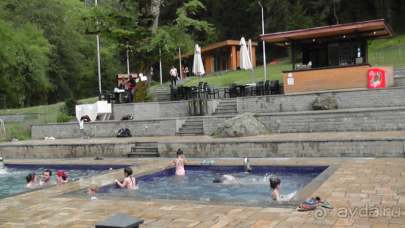 Грузия. Попала в Грузию в карантин и я попала… г.Боржоми, серные бассейны в парке.