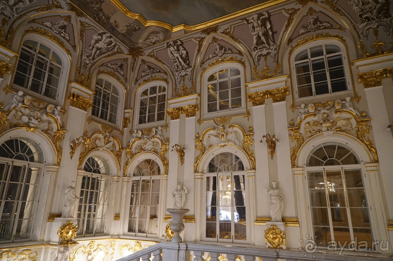 Санкт-Петербург, Россия. Зимний дворец и Эрмитаж, Часть I.