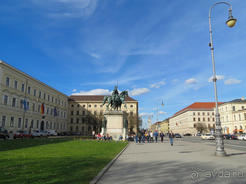 Бавария, Германия. Мюнхен - от "Максимилиана" до "Максимилиана".