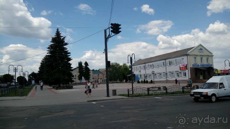 Корсунь-Шевченковский -  стародавний город над Росью.