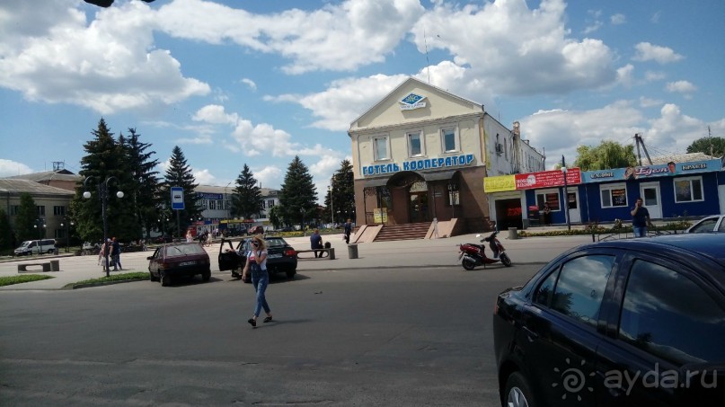 Корсунь-Шевченковский -  стародавний город над Росью.