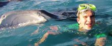 Как я плавал с акулой!