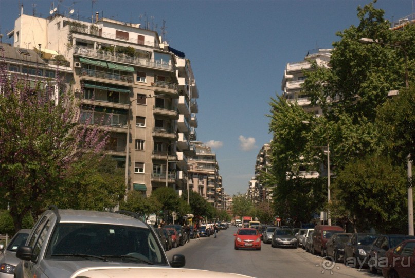 Вечерние огни Салоник