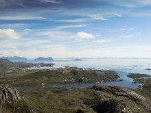 С горы Glomtinden