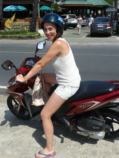 Байк из отеля