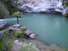 Путешествие по Абхазии на автомобиле в разное время года.