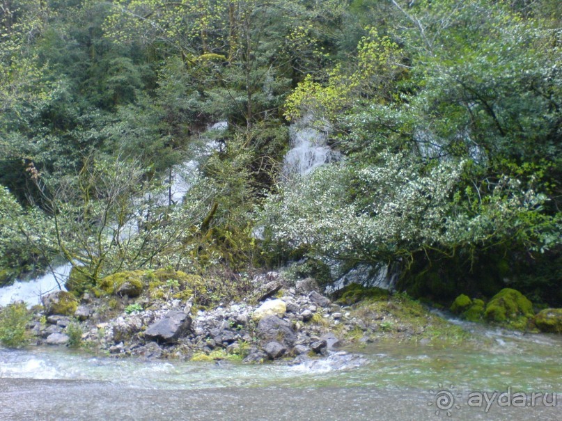 Путешествие по Абхазии на автомобиле в разное время года.