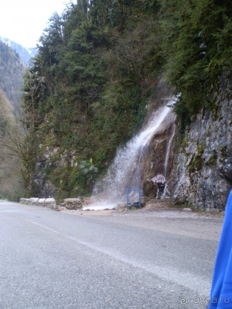 Путешествие по Абхазии на автомобиле в разное время года.