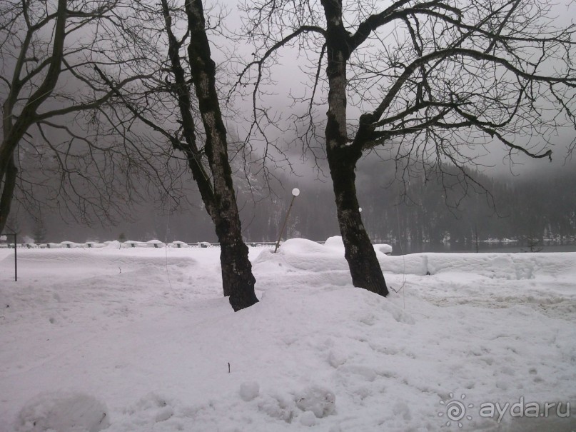 Путешествие по Абхазии на автомобиле в разное время года.