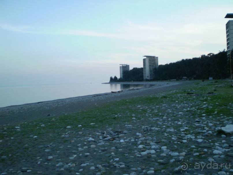 Путешествие по Абхазии на автомобиле в разное время года.