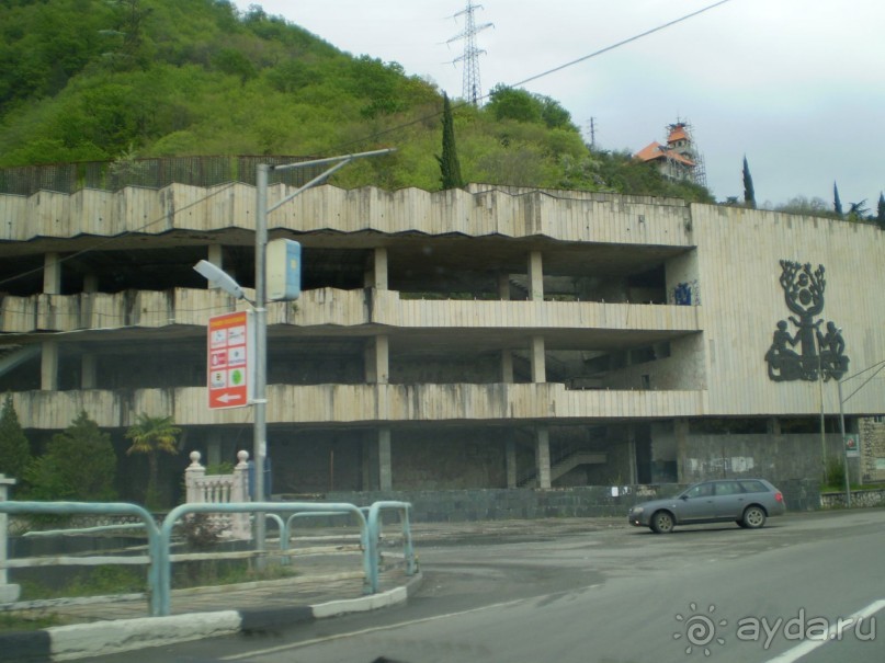 Путешествие по Абхазии на автомобиле в разное время года.