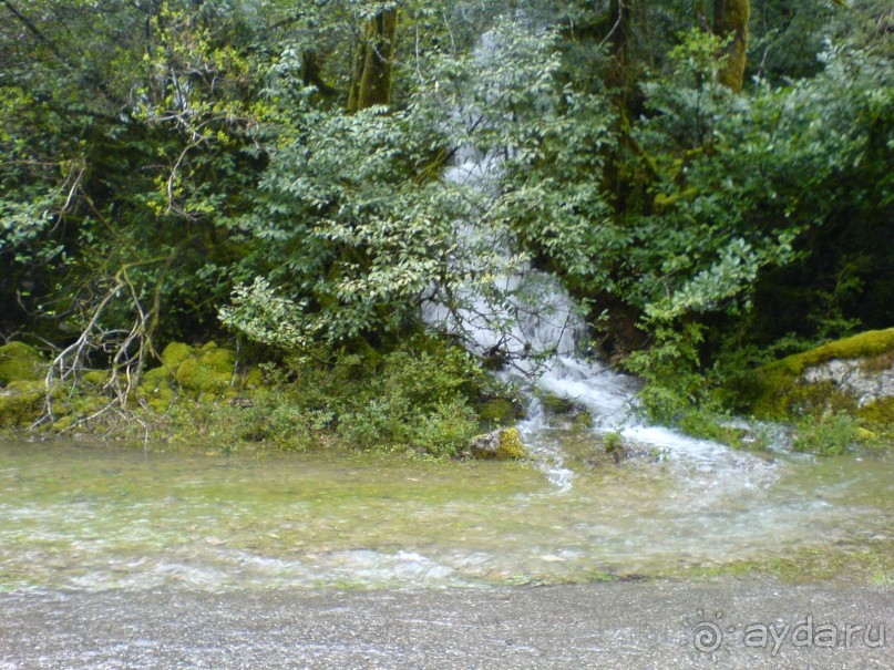 Путешествие по Абхазии на автомобиле в разное время года.