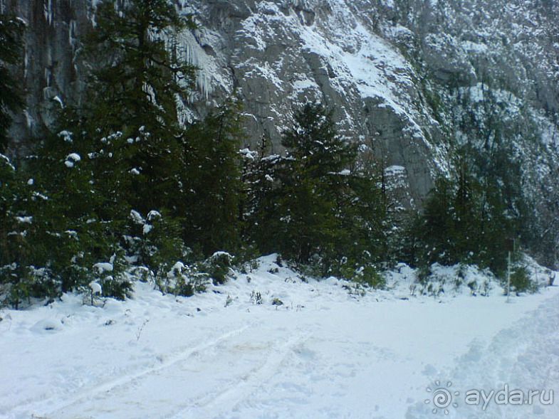 Путешествие по Абхазии на автомобиле в разное время года.