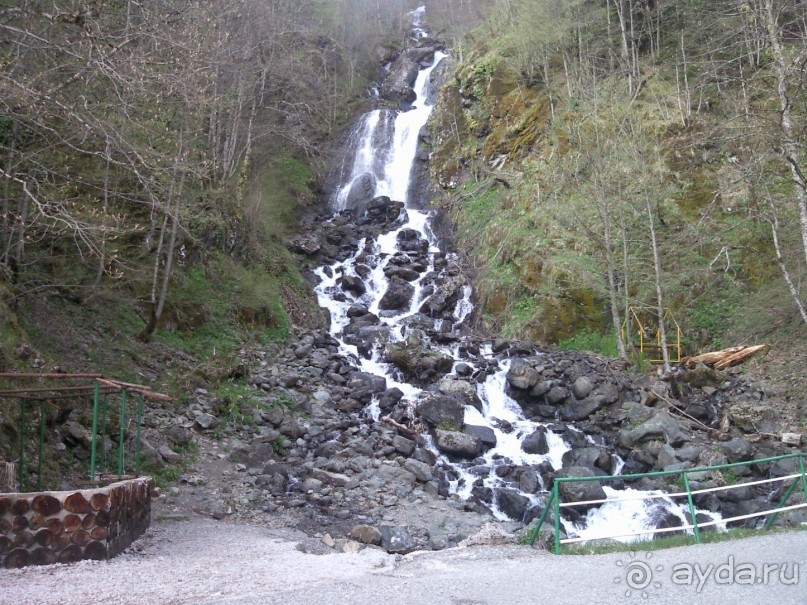 Путешествие по Абхазии на автомобиле в разное время года.