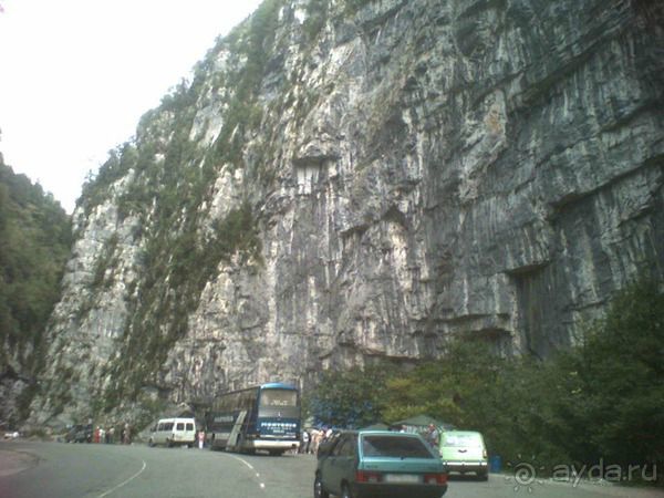 Путешествие по Абхазии на автомобиле в разное время года.