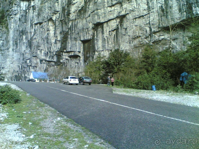 Путешествие по Абхазии на автомобиле в разное время года.