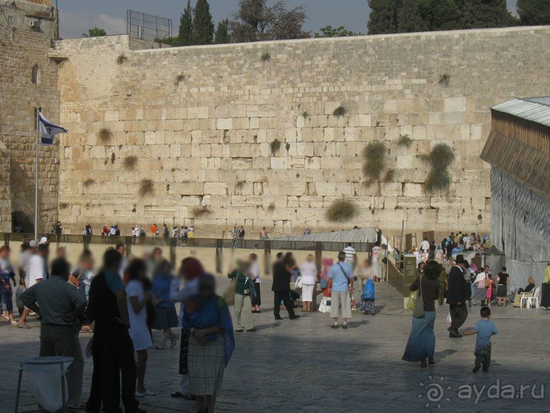 Иерусалим. Храм Гроба Господня и Стена Плача.