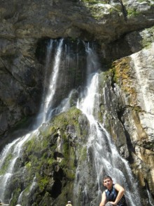 Гегский водопад по дороге на Рицу