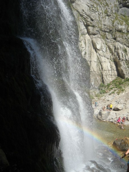 Гегский водопад по дороге на Рицу