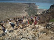 Вот так выглядит подъем к крепости Грамвуса.