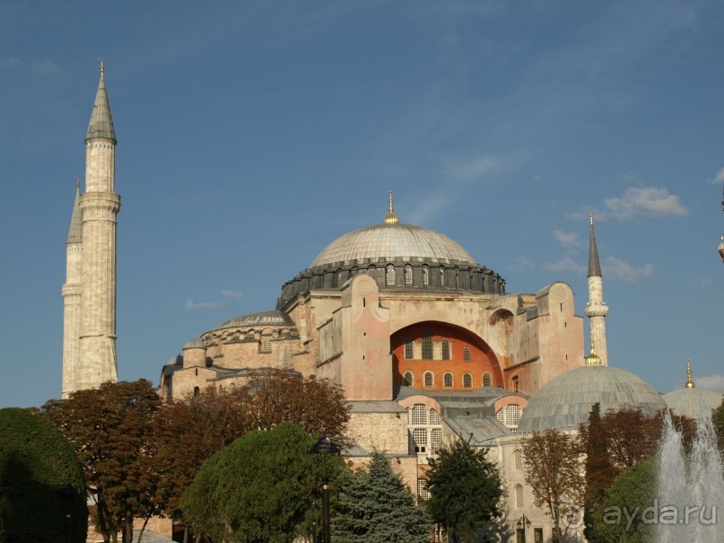 Собор Святой Софии в Стамбуле. Турция.