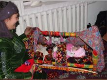 Узбекские колыбели для младенцев всего мира