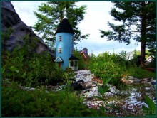 Посещение Долины муми-троллей в Наантали, рядом с Турку