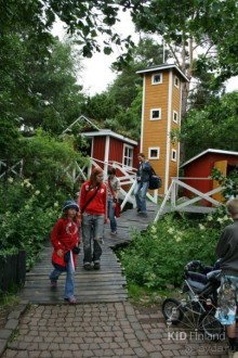 Посещение Долины муми-троллей в Наантали, рядом с Турку