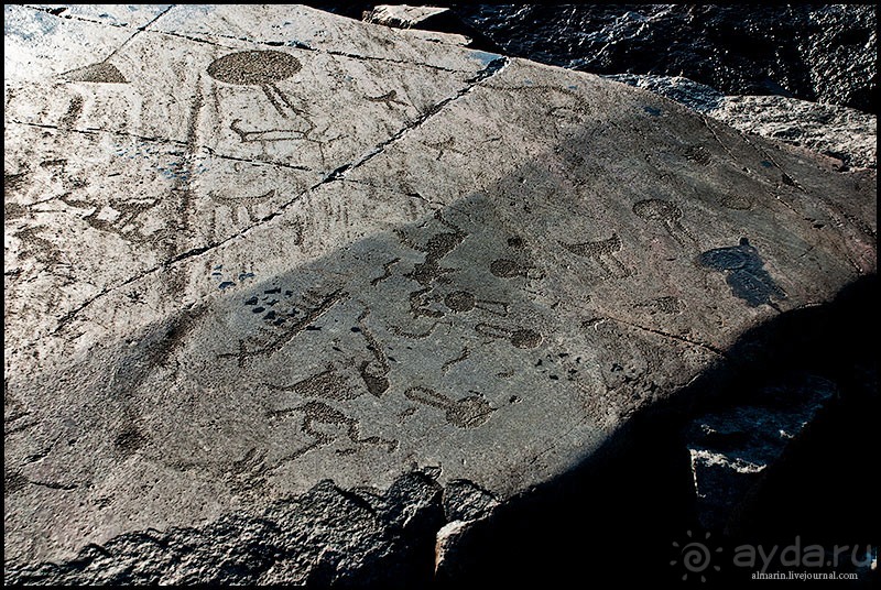 Карелия 2011: Петроглифы трех мысов
