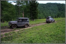 Алтай 2010: В поисках Шамбалы. Часть 7.День 10. Перевал, лебедка и маралы.