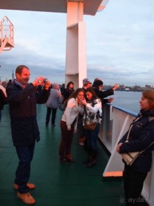 Золотая осень в Хельсинки - Суоменлинна. На пароме.