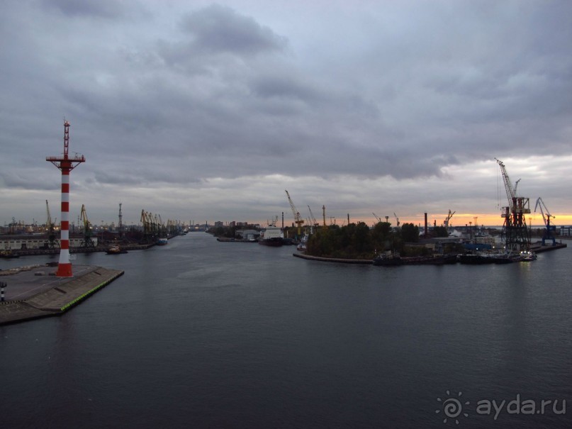 Золотая осень в Хельсинки - Суоменлинна. На пароме.