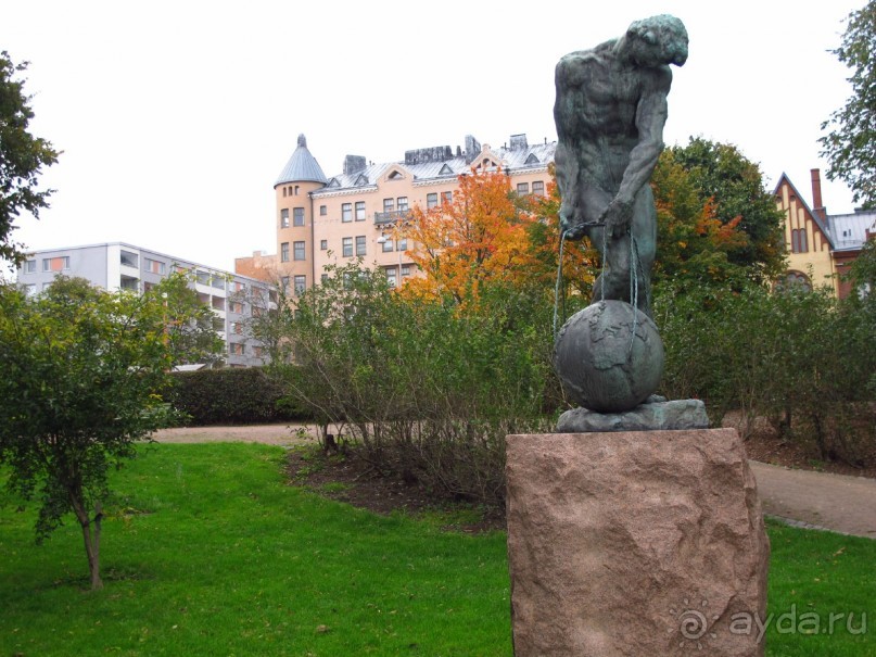 Золотая осень в Хельсинки - Суоменлинна. На пароме.