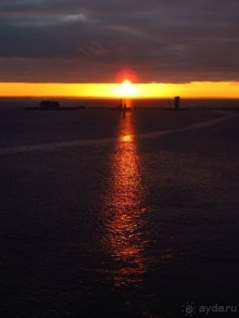 Золотая осень в Хельсинки - Суоменлинна. На пароме.