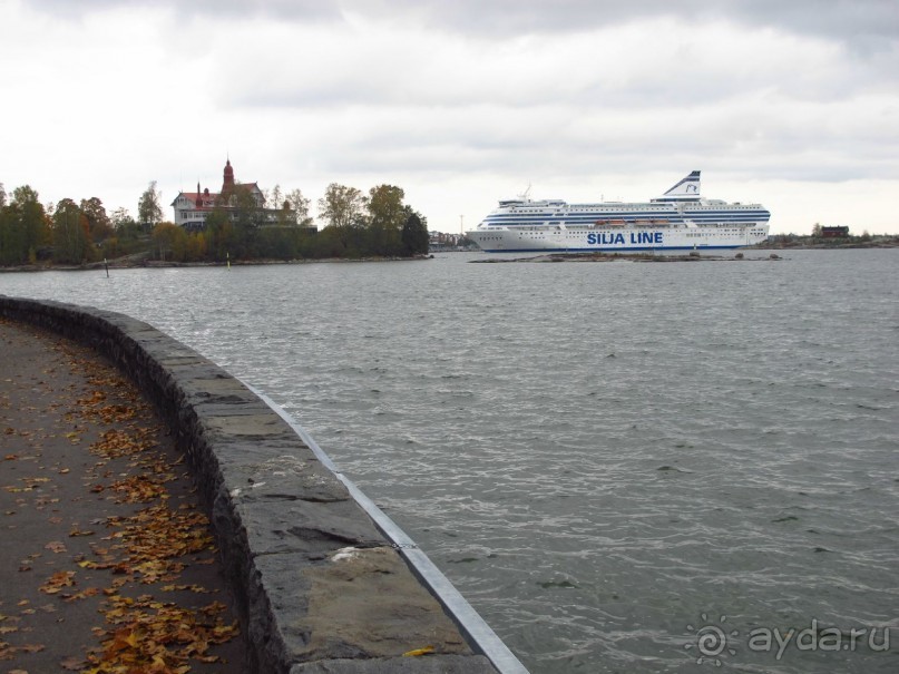 Золотая осень в Хельсинки - Суоменлинна. На пароме.