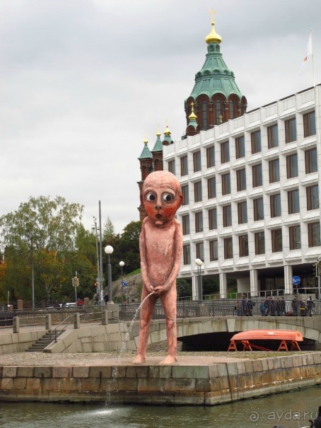 Золотая осень в Хельсинки - Суоменлинна. На пароме.