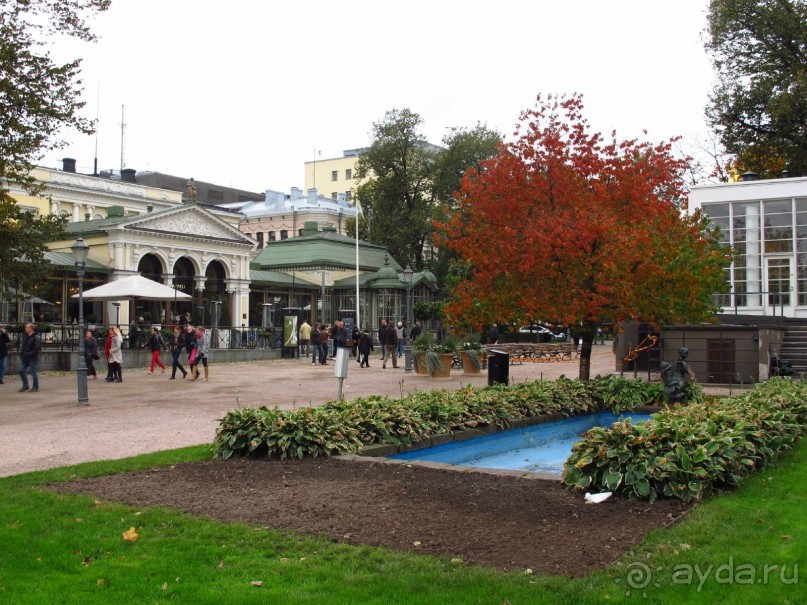 Золотая осень в Хельсинки - Суоменлинна. На пароме.