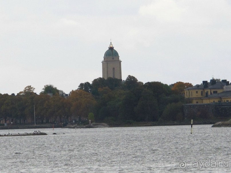 Золотая осень в Хельсинки - Суоменлинна. На пароме.