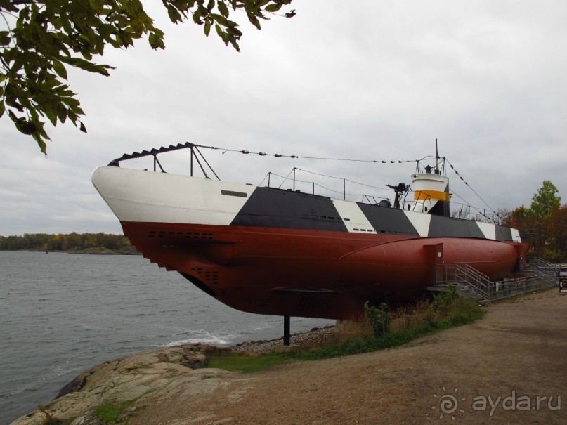 Золотая осень в Хельсинки - Суоменлинна. На пароме.