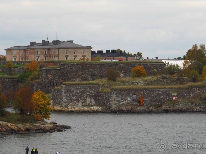 Золотая осень в Хельсинки - Суоменлинна. На пароме.