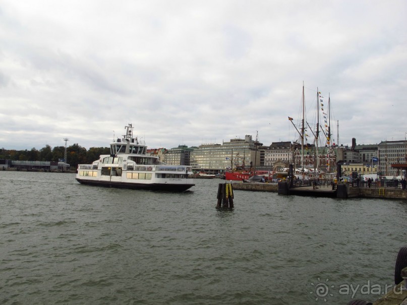 Золотая осень в Хельсинки - Суоменлинна. На пароме.